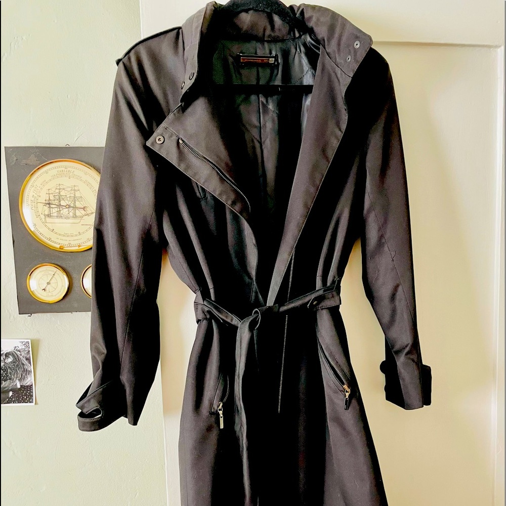 Barbara Bui  blacktrench coat vintage  early 2000s